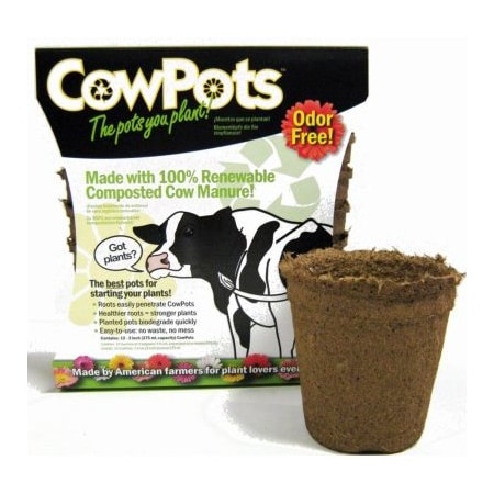 Summit Chemical 12PK 3 RND Cow Pot 120